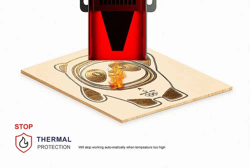 LONGER RAY5 10W Laser Engraver, 0.06mm Precision Spot - Image 16