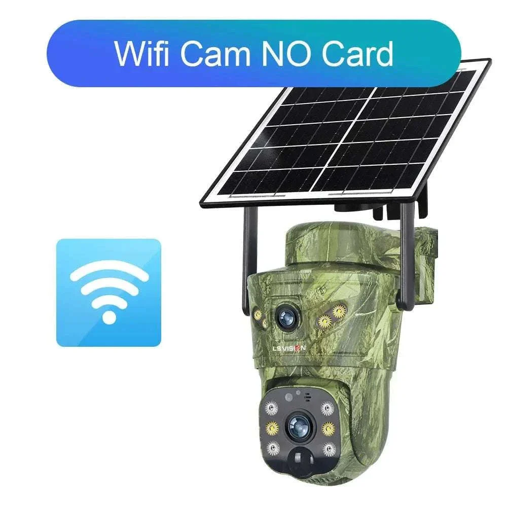 4K Solar Security Camera with 360° PTZ, 4G/WiFi & Dual Screen - Image 31