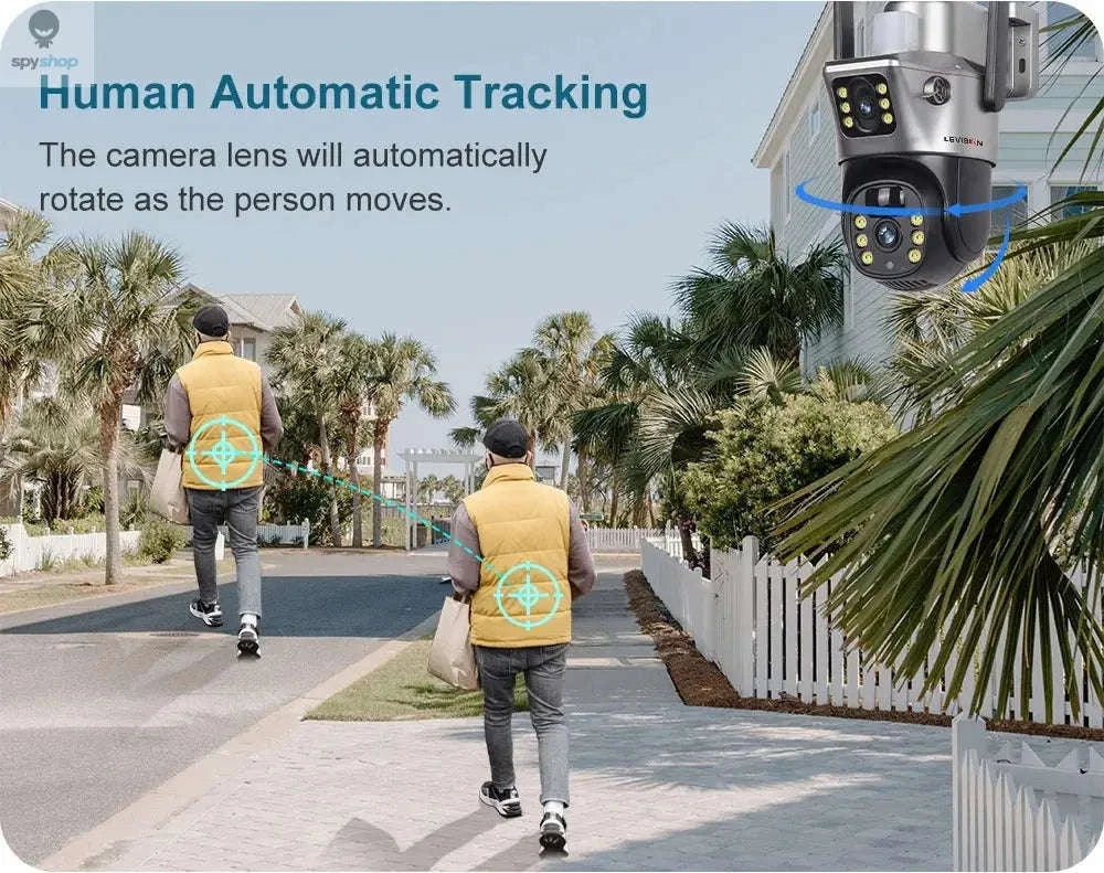 4G Solar Security Camera with Dual-Lens 4K Outdoor Surveillance - Image 12