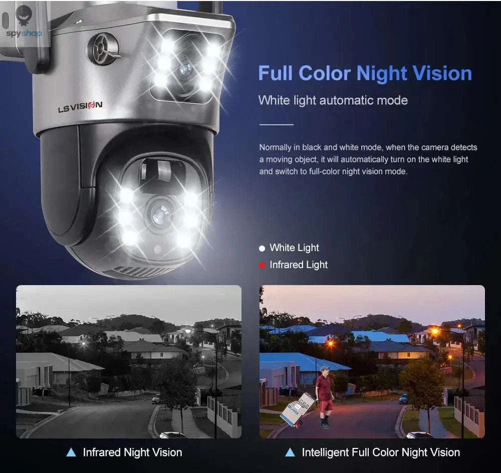4G Solar Security Camera with Dual-Lens 4K Outdoor Surveillance - Image 13