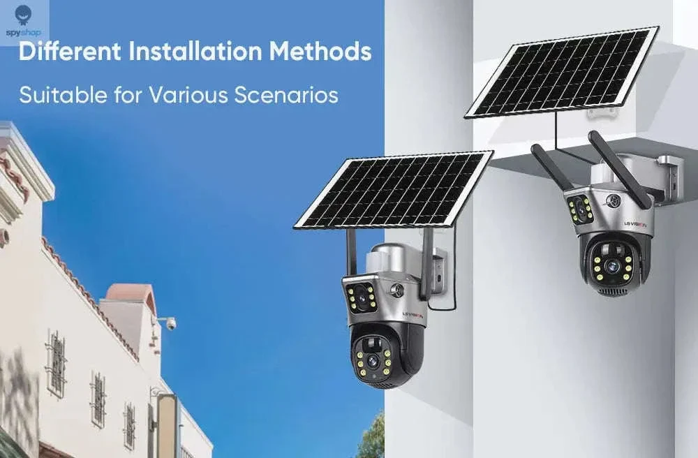 4G Solar Security Camera with Dual-Lens 4K Outdoor Surveillance - Image 21