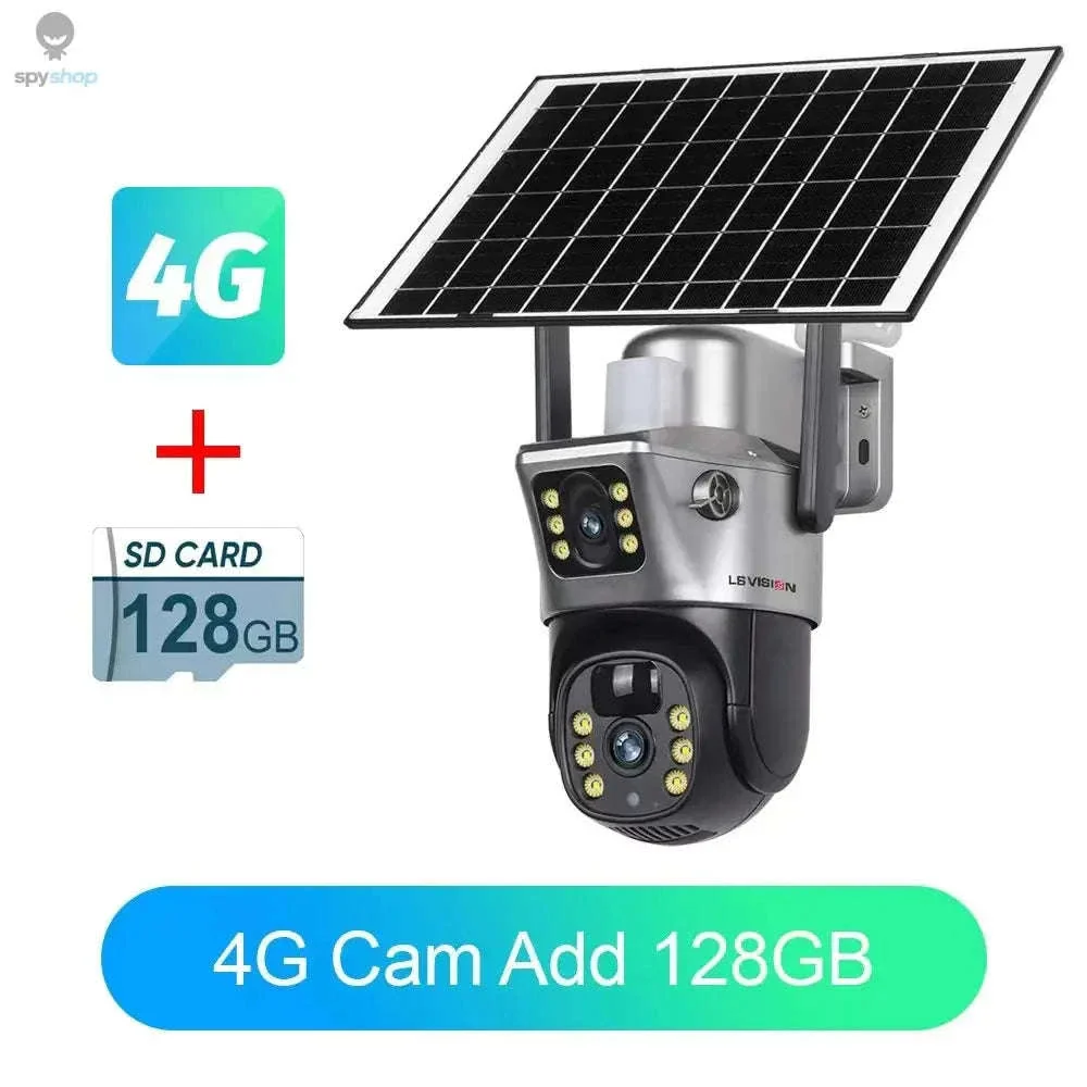 4G Solar Security Camera with Dual-Lens 4K Outdoor Surveillance - Image 35
