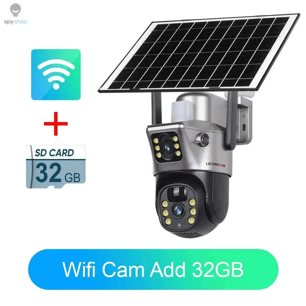 4G Solar Security Camera with Dual-Lens 4K Outdoor Surveillance - Image 38