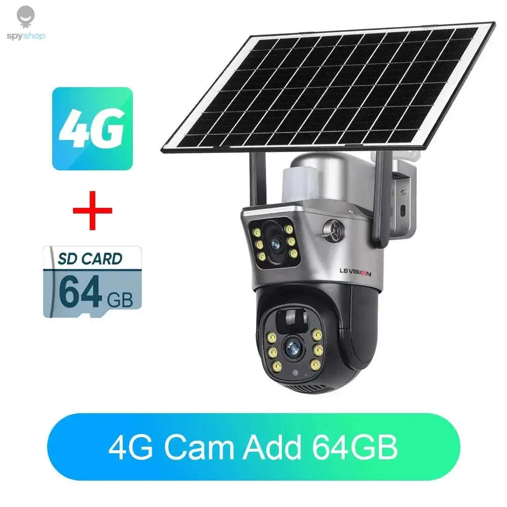 4G Solar Security Camera with Dual-Lens 4K Outdoor Surveillance - Image 40
