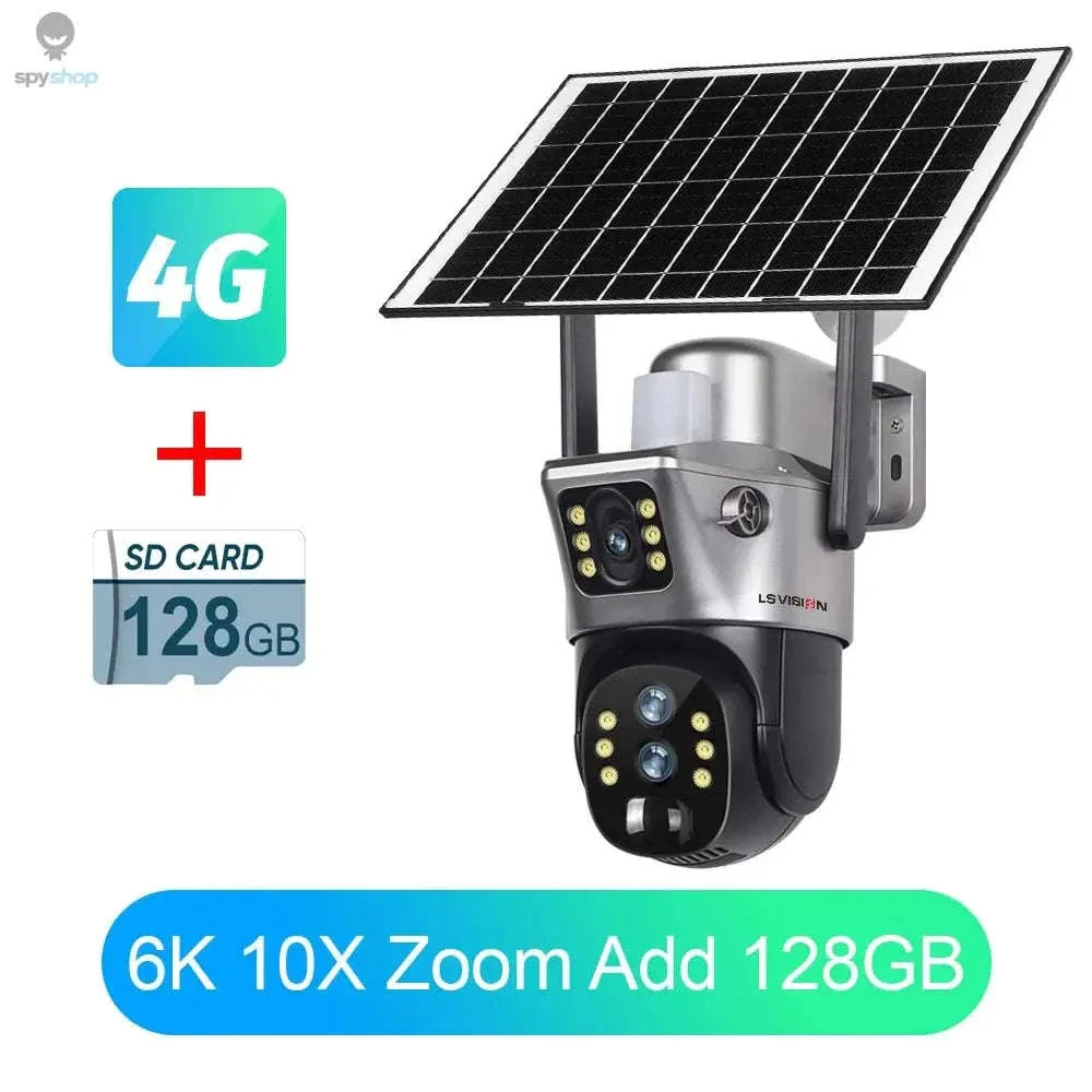 4G Solar Security Camera with Dual-Lens 4K Outdoor Surveillance - Image 42