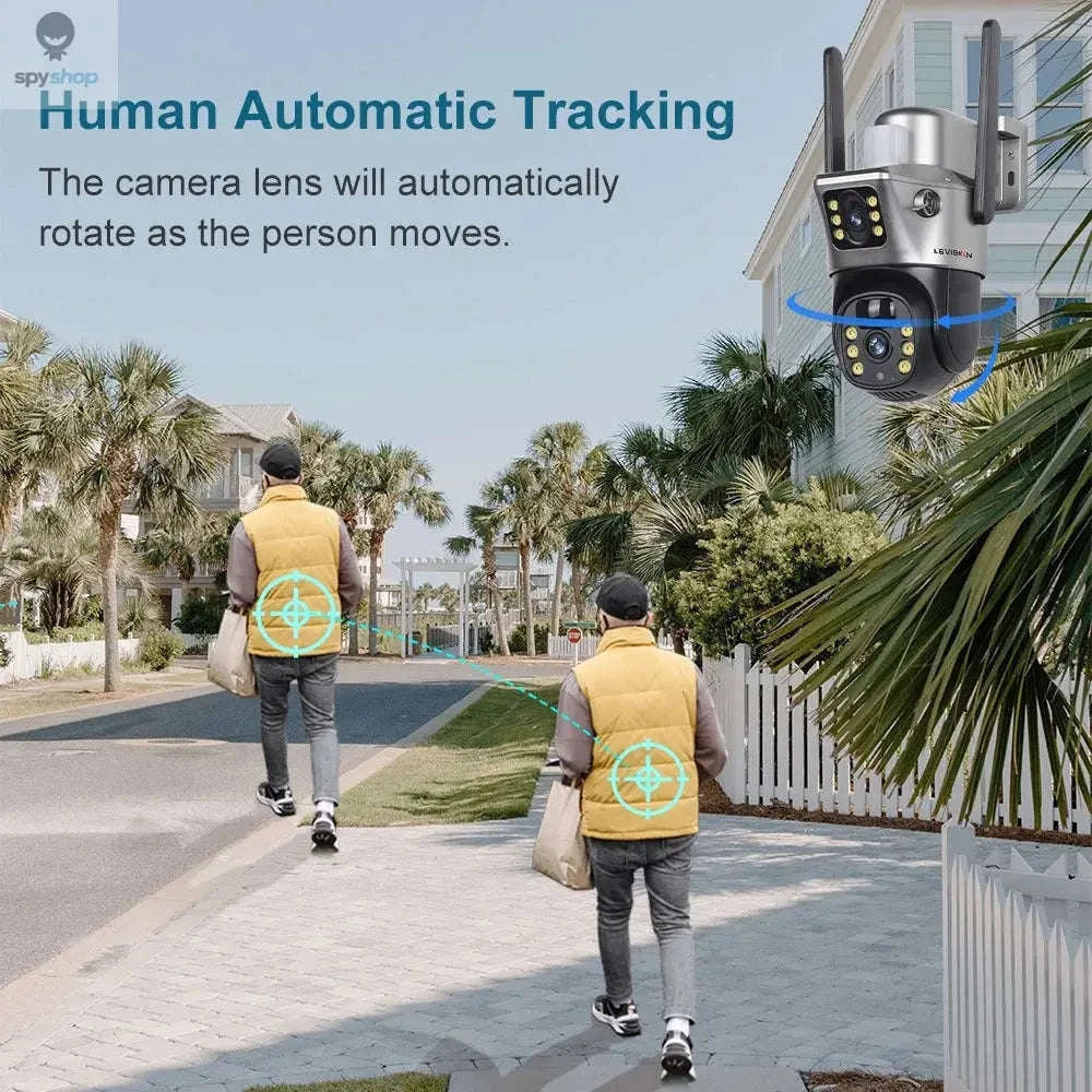 4G Solar Security Camera with Dual-Lens 4K Outdoor Surveillance - Image 6