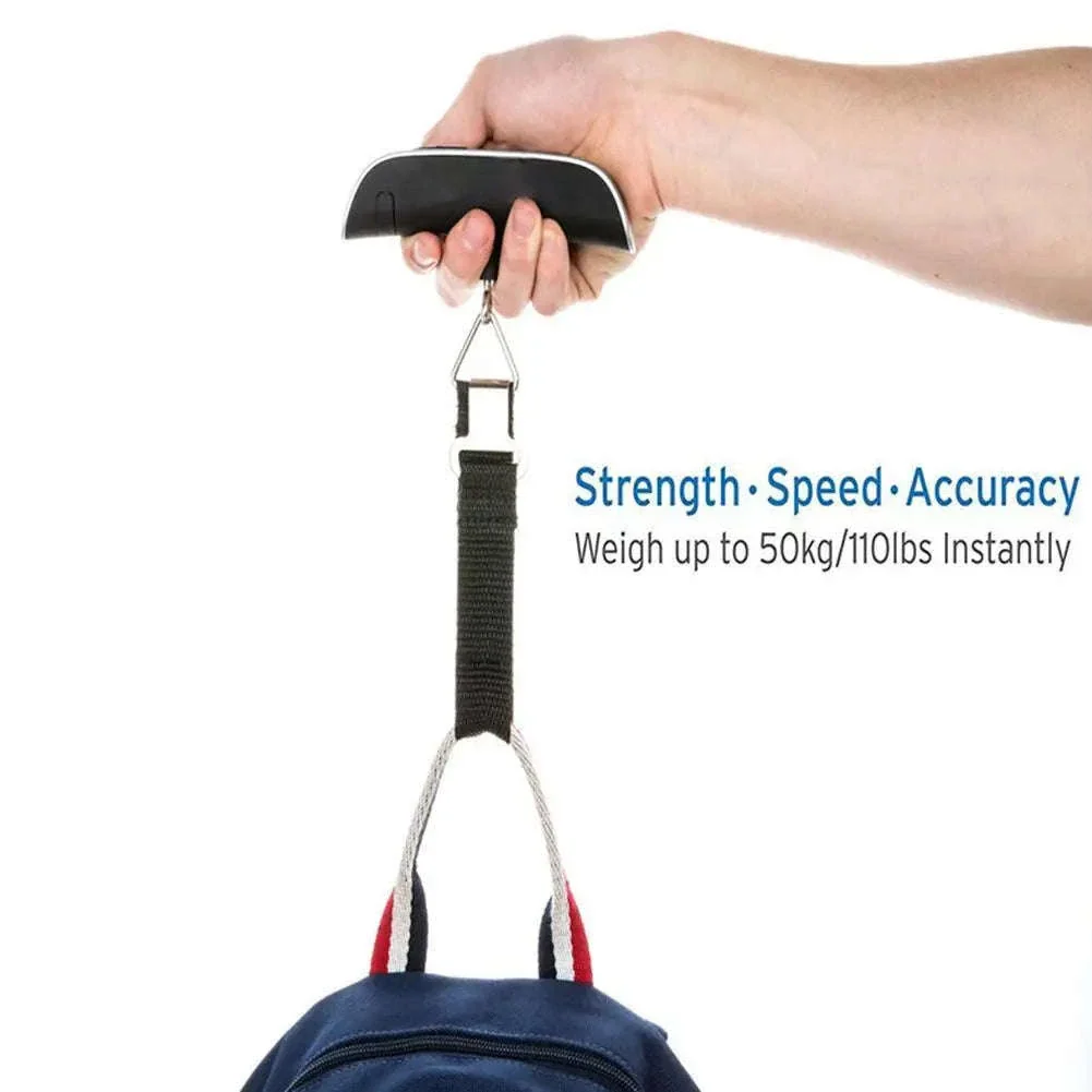 Digital Luggage Scale 110lb/50kg with LCD Display - Image 10