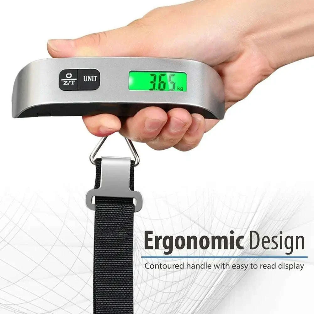 Digital Luggage Scale 110lb/50kg with LCD Display - Image 11