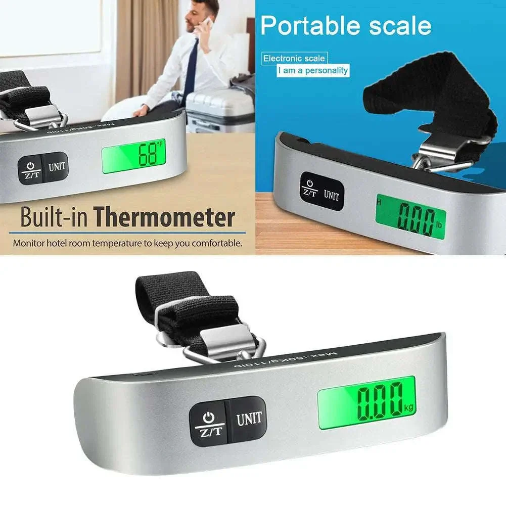 Digital Luggage Scale 110lb/50kg with LCD Display - Image 19