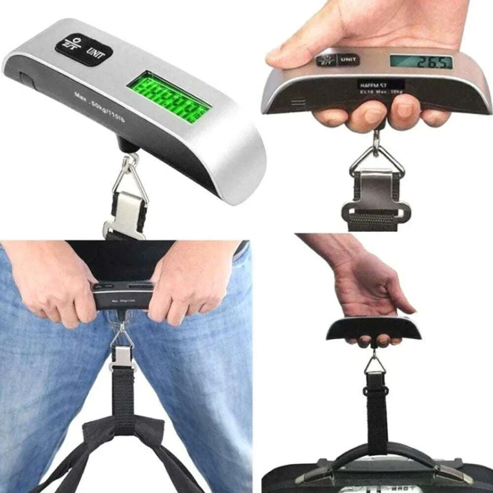 Digital Luggage Scale 110lb/50kg with LCD Display - Image 6