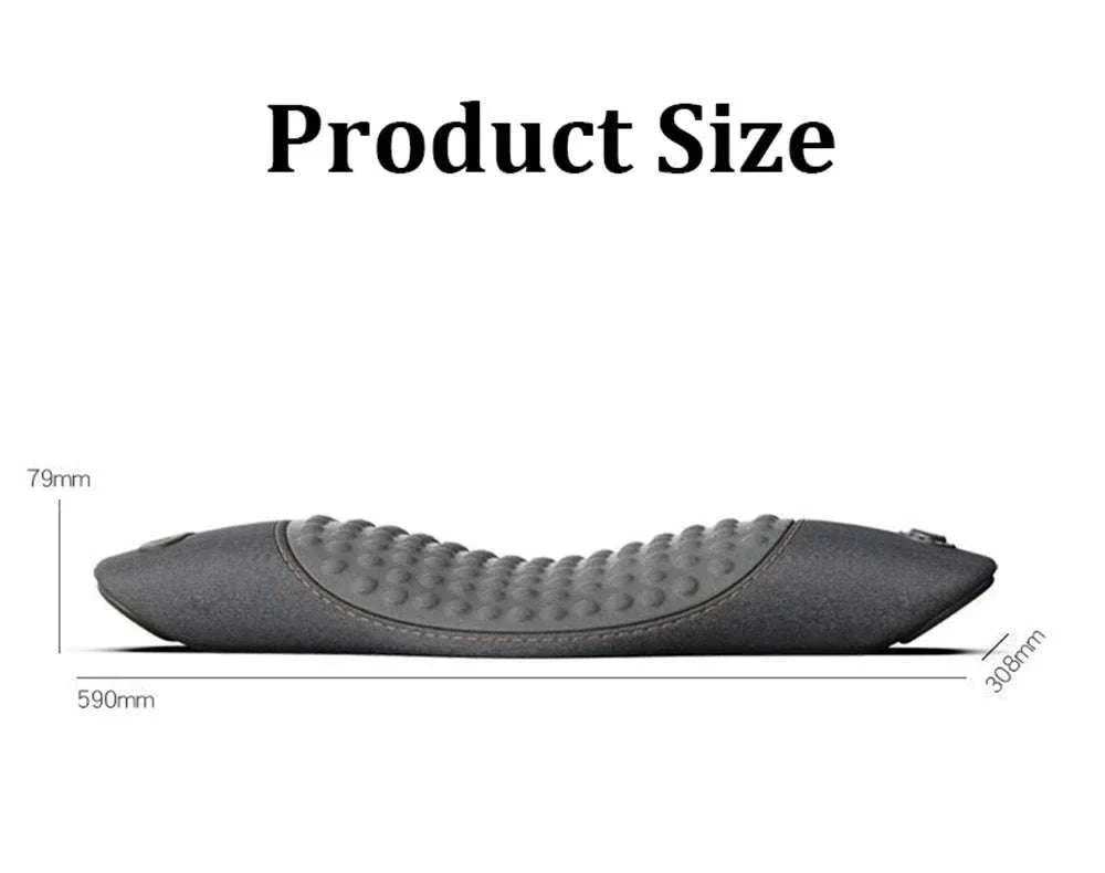 Heated Lumbar Support Pillow with Massage – Memory Foam Waist Pad - Image 6