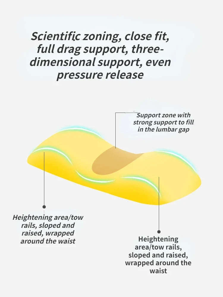 Lumbar Support Pillow for Lower Back Comfort and Rest - Image 6