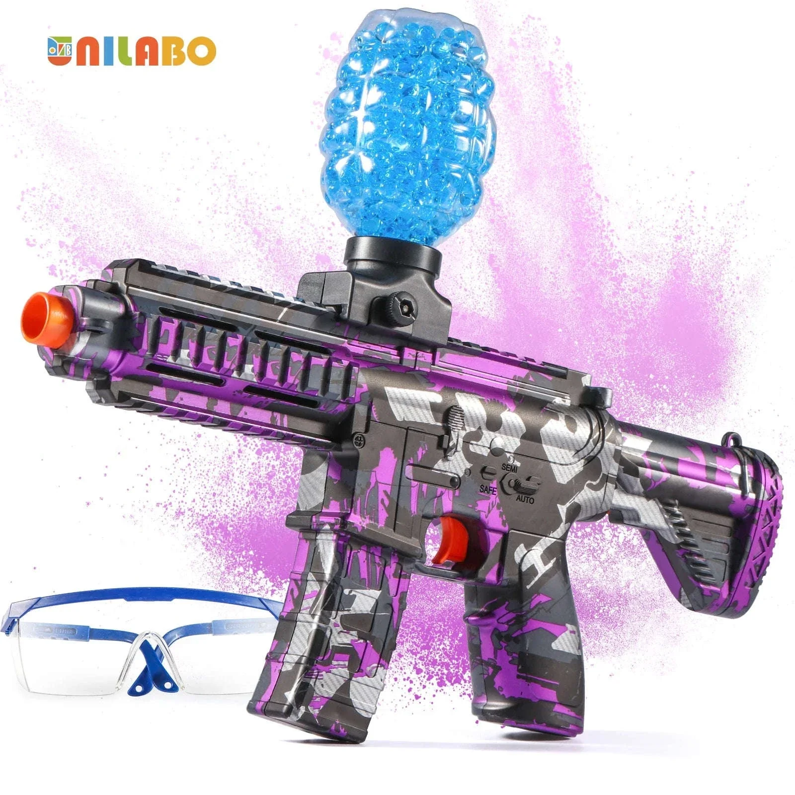 M416 Electric Ball Blaster Toy Gun with Foam Ball Action - Image 4