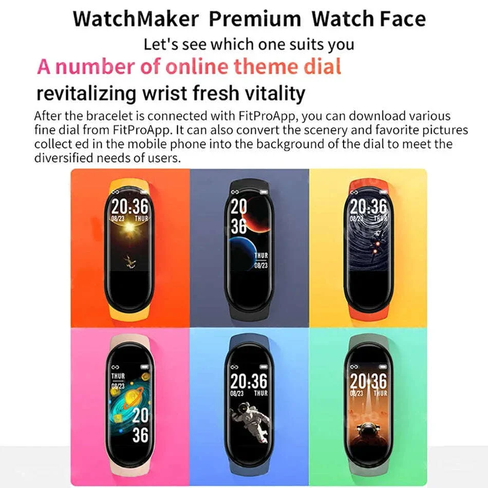 M6 Fitness Smart Watch for Activity, Sleep and Daily Alerts - Image 17