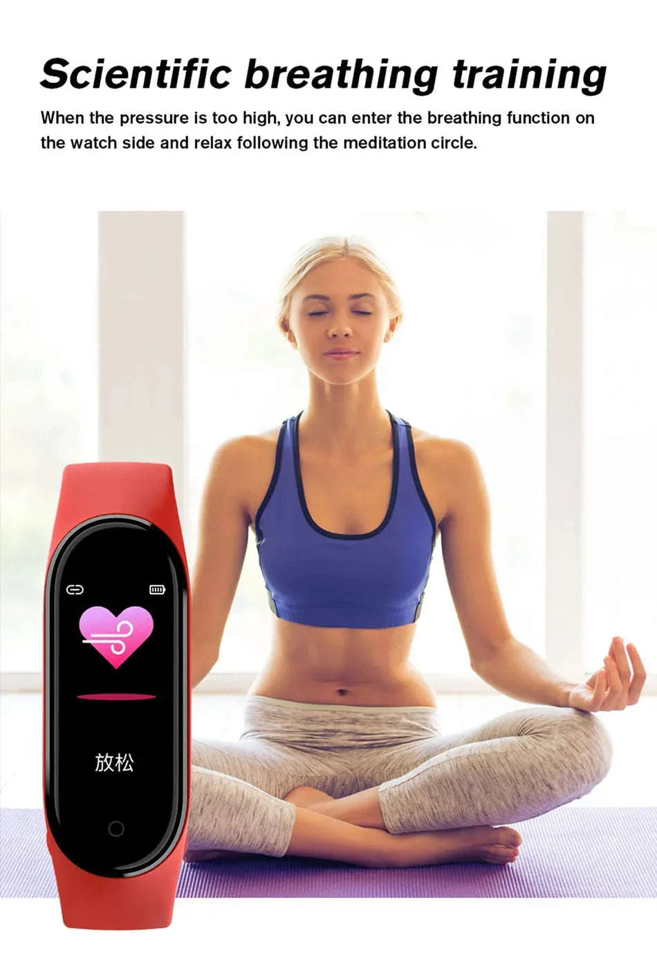 M6 Fitness Smart Watch for Activity, Sleep and Daily Alerts - Image 22