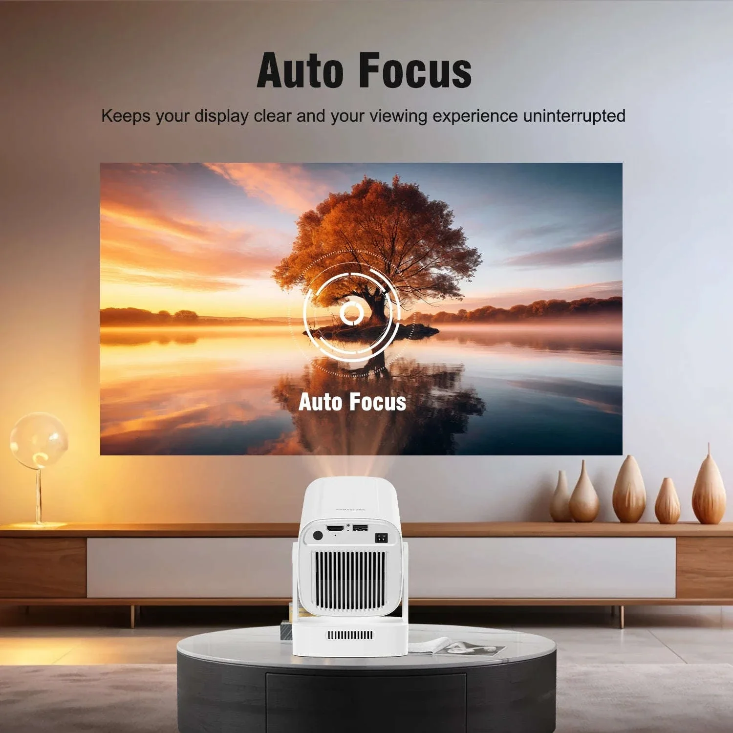 Magcubic HY310 Auto Focus 1080P Projector with 4K Support - Image 15
