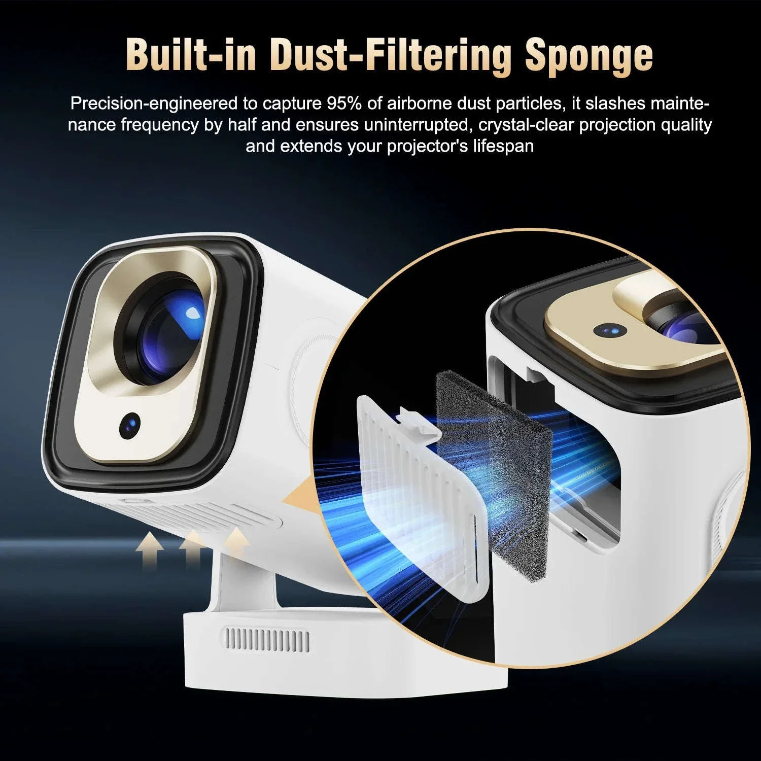 Magcubic HY310 Auto Focus 1080P Projector with 4K Support - Image 20