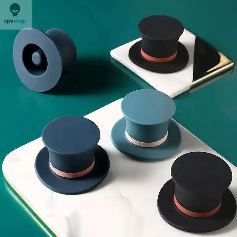 Top Hat Bottle Stopper Silicone Wine Seal for Freshness - Image 8