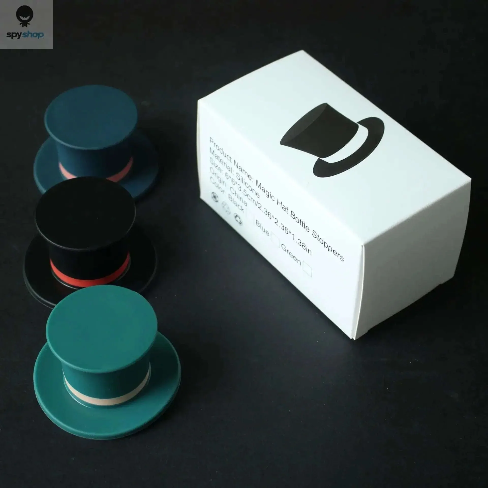 Top Hat Bottle Stopper Silicone Wine Seal for Freshness - Image 9