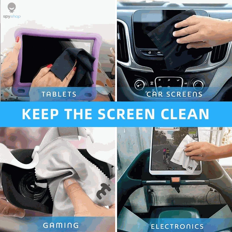 Microfiber Cleaning Cloths for Screens, Glasses & Lenses - Image 4