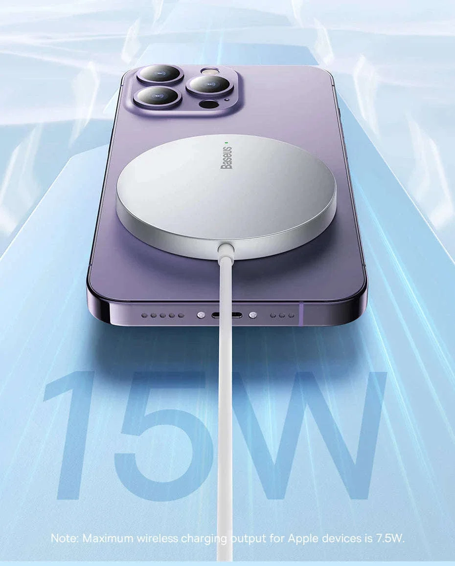 Magnetic 15W Wireless Charger Pad for iPhone 12–15 Series - Image 10