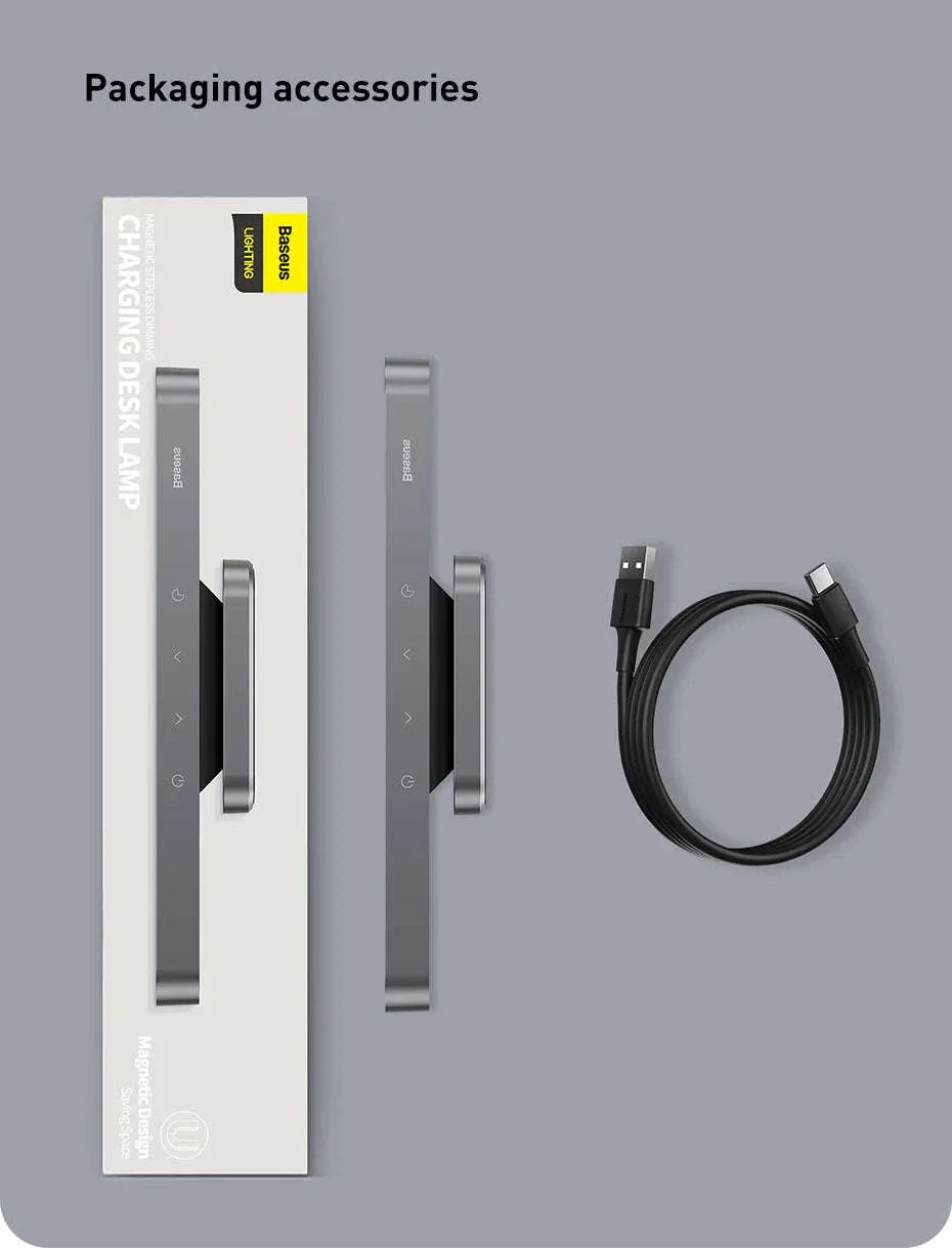 Magnetic LED Night Light with Stepless Dimming & 24H Battery - Image 23