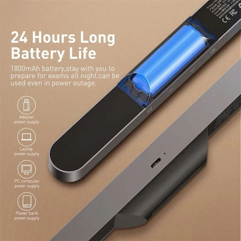 Magnetic LED Night Light with Stepless Dimming & 24H Battery - Image 4