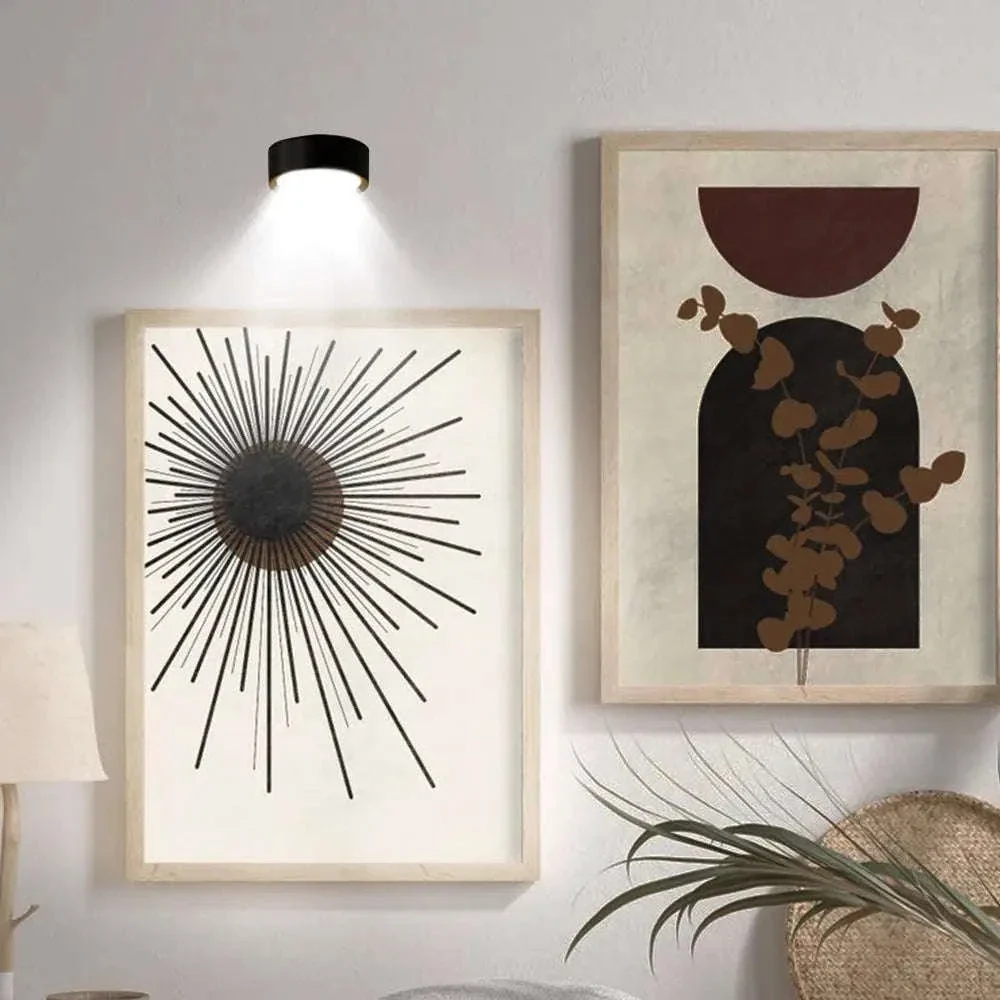 Magnetic LED Wall Light with Remote Control and 360° Rotation - Image 30