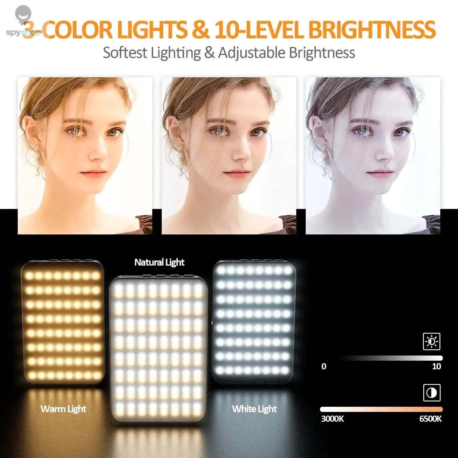 Magnetic Mini LED Ring Light for Selfies, Calls & Videos - Image 2