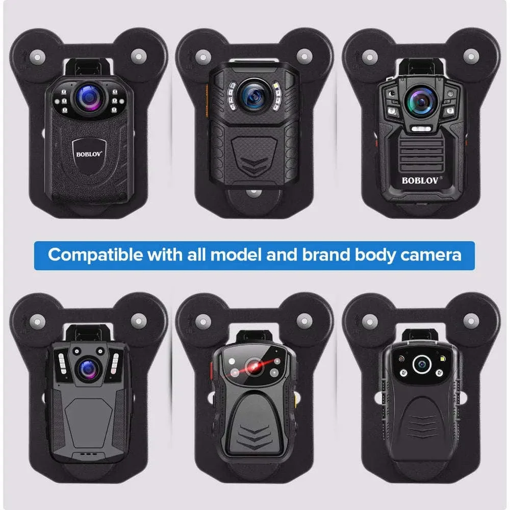 Magnetic Suction Back Clip for Body-Worn Cameras Secure Dual Magnet Hold - Image 13