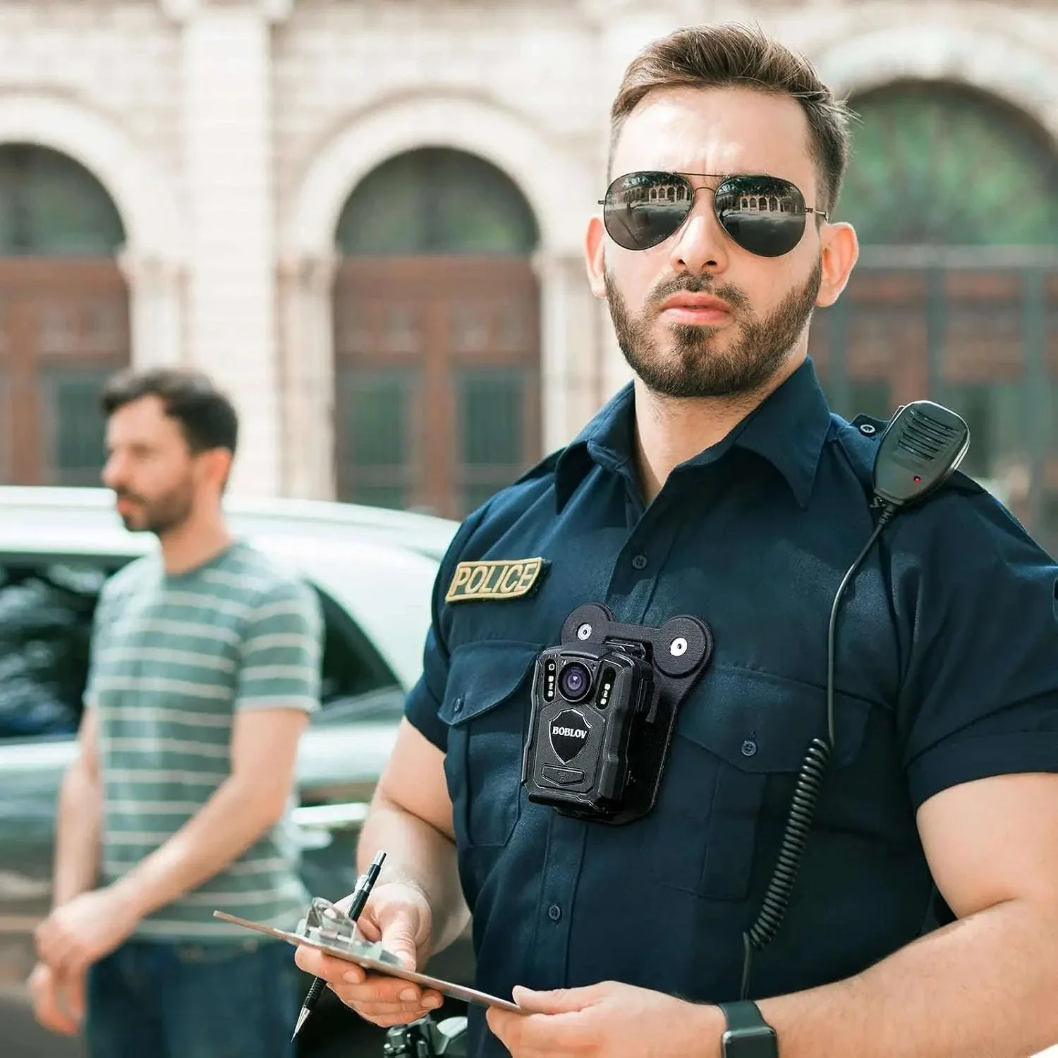 Magnetic Suction Back Clip for Body-Worn Cameras Secure Dual Magnet Hold - Image 6