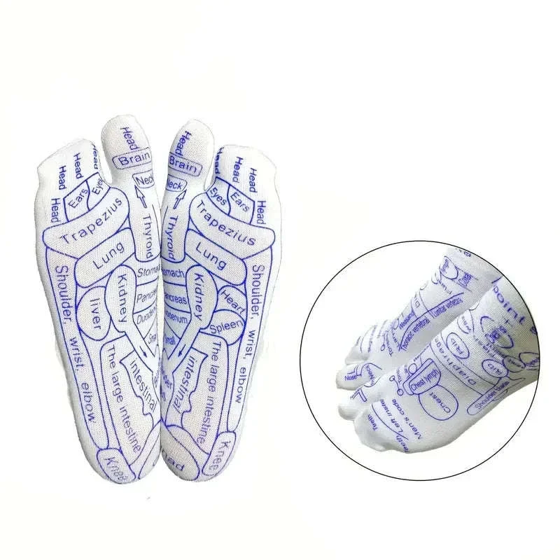 Acupressure Foot Massage Socks with Reflexology Zones - Image 13
