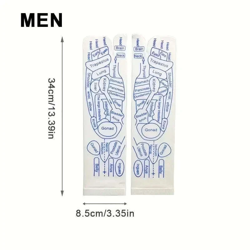 Acupressure Foot Massage Socks with Reflexology Zones - Image 24