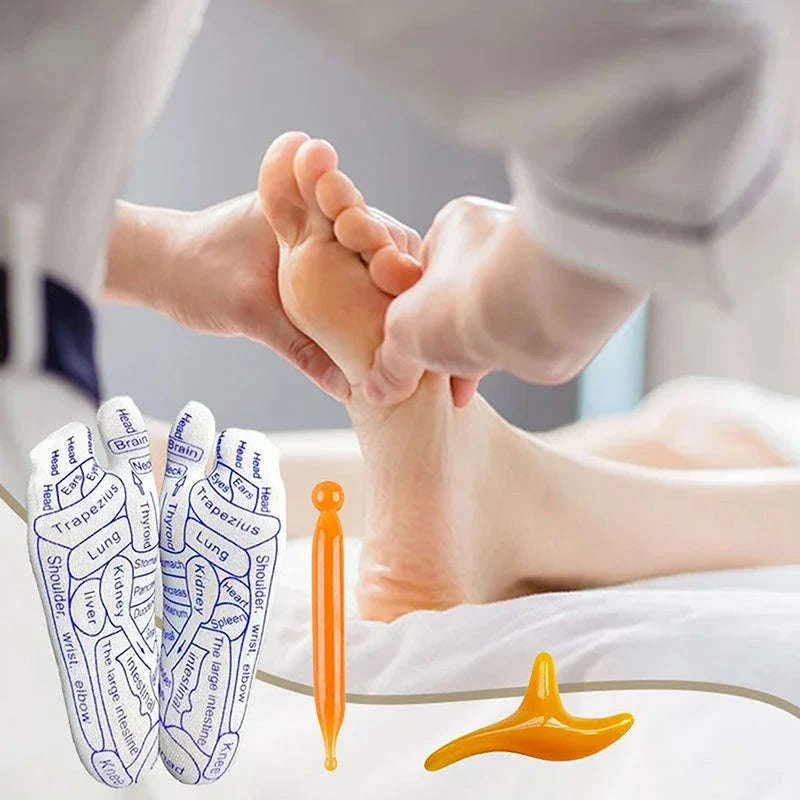 Acupressure Foot Massage Socks with Reflexology Zones - Image 8