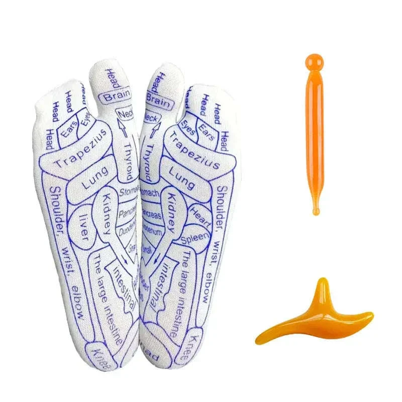 Acupressure Foot Massage Socks with Reflexology Zones - Image 9