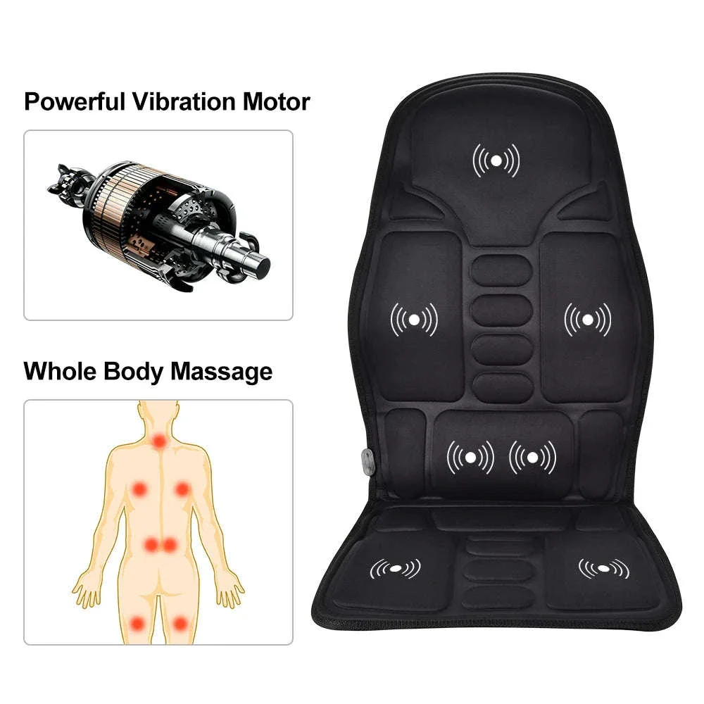 Electric Heating Massage Pad for Neck and Back Relief - Image 3