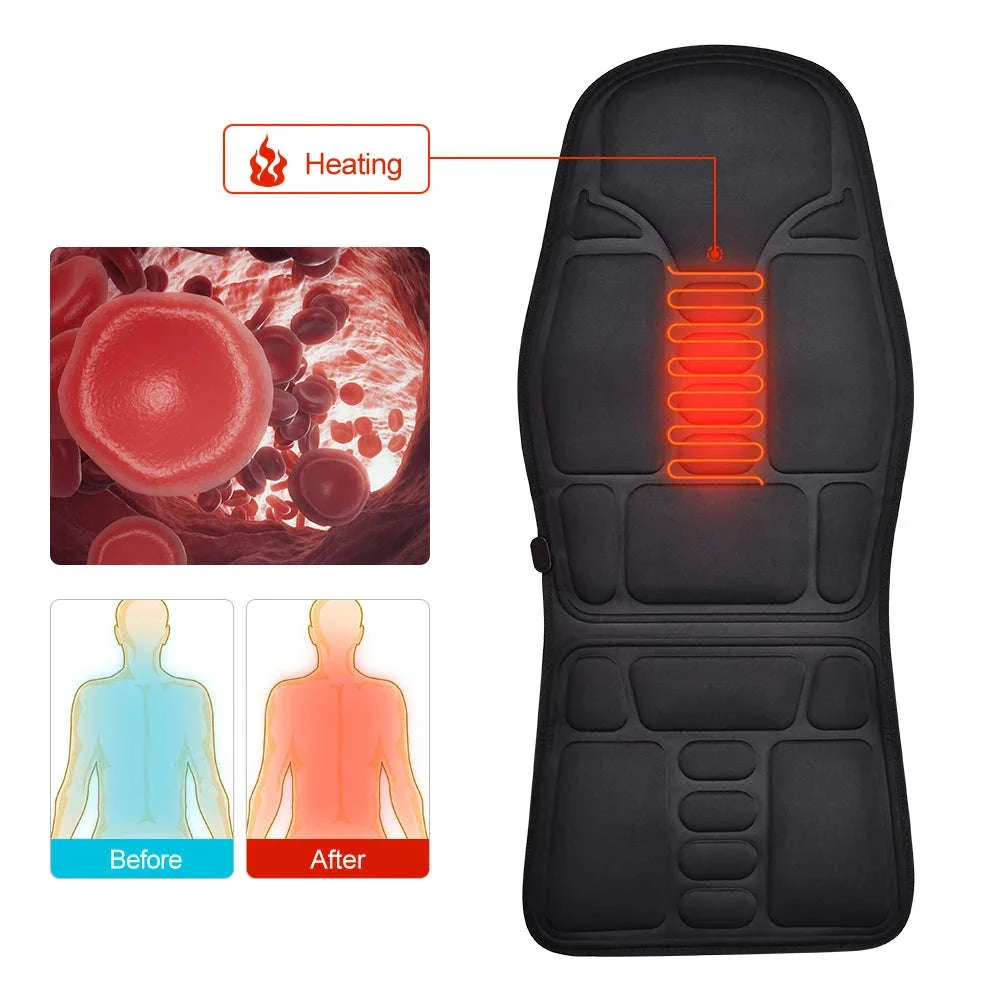 Electric Heating Massage Pad for Neck and Back Relief - Image 4