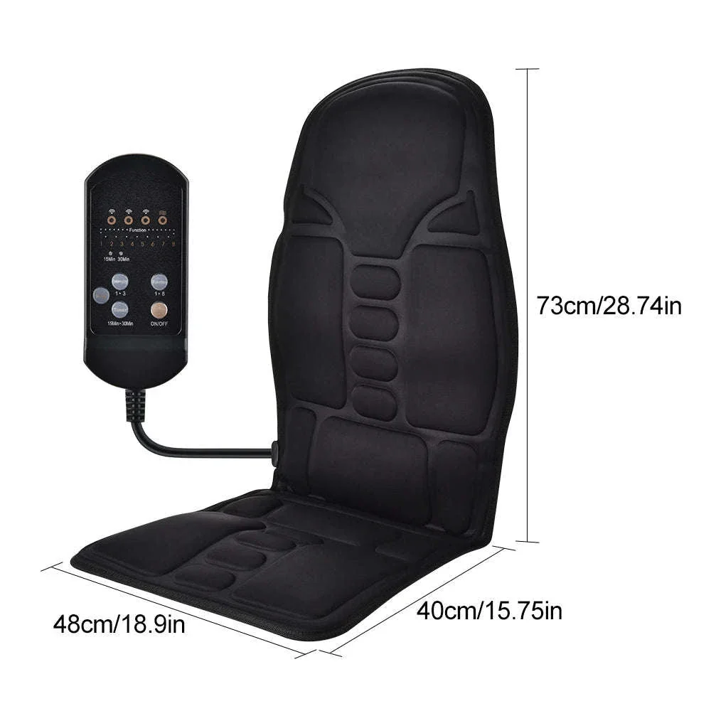 Electric Heating Massage Pad for Neck and Back Relief - Image 8