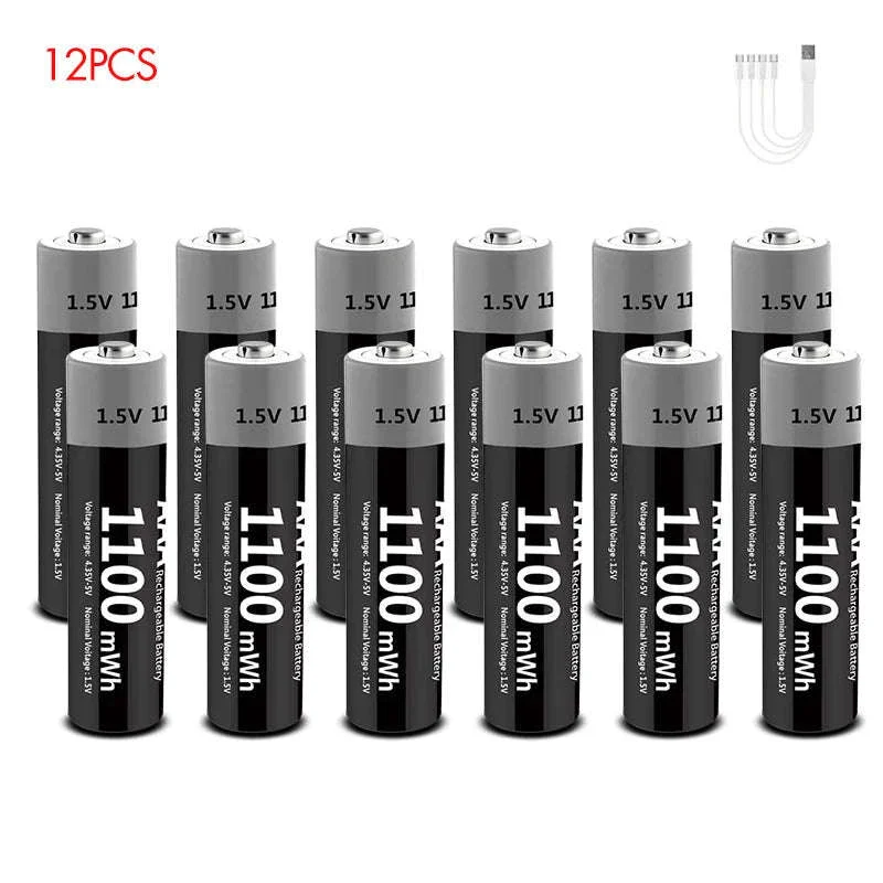 MATOV USB Rechargeable AA & AAA Li-ion Batteries - Image 39