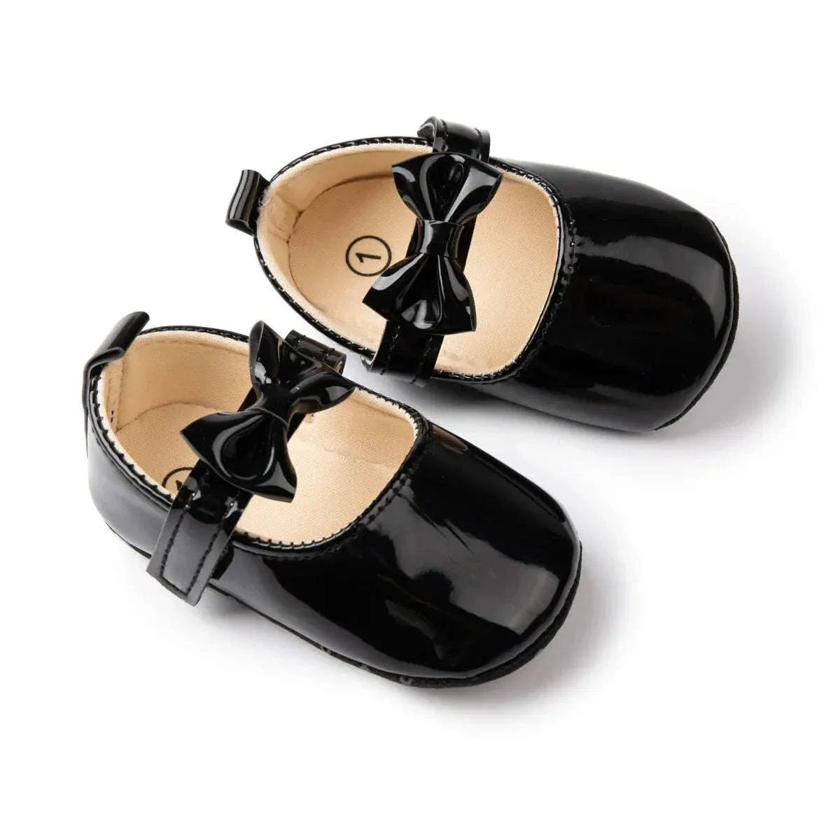 Baby Girl Dress Shoes with Bowknot and Soft Sole - Image 4