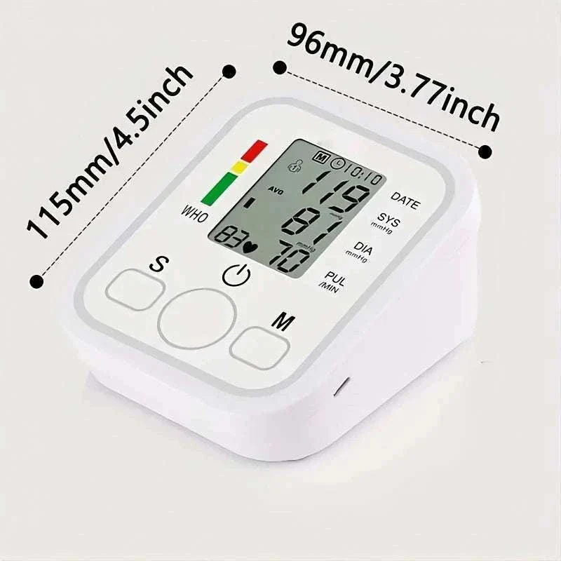 Medical Arm Blood Pressure Monitor with Digital Gauge - Image 10
