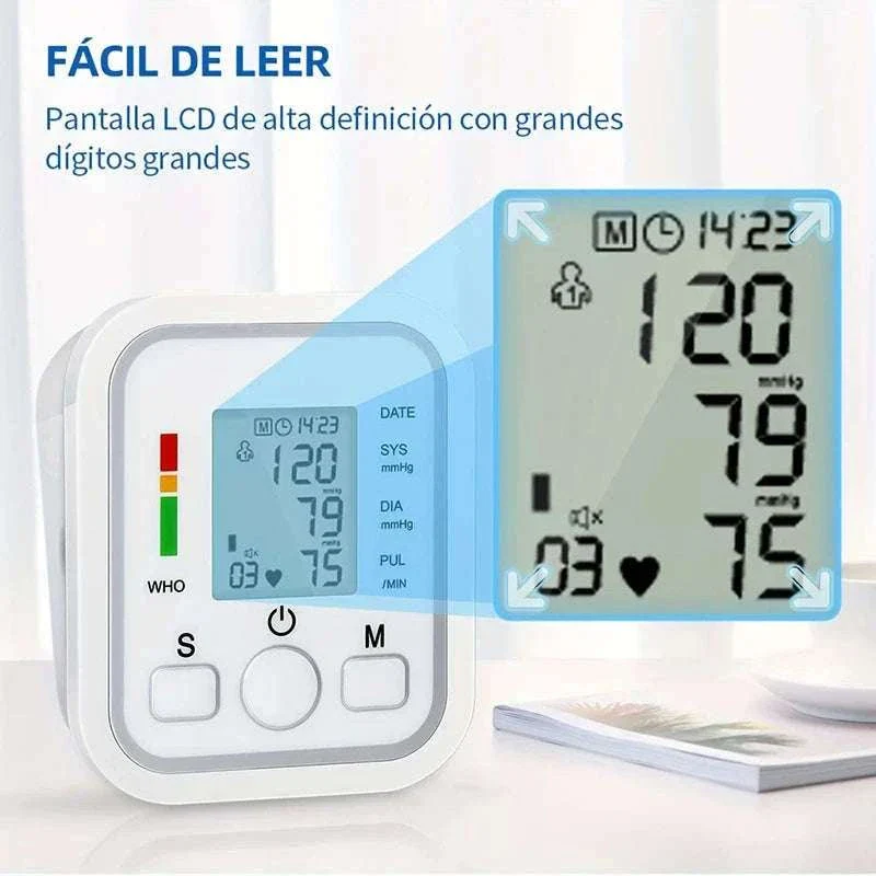 Medical Arm Blood Pressure Monitor with Digital Gauge - Image 3