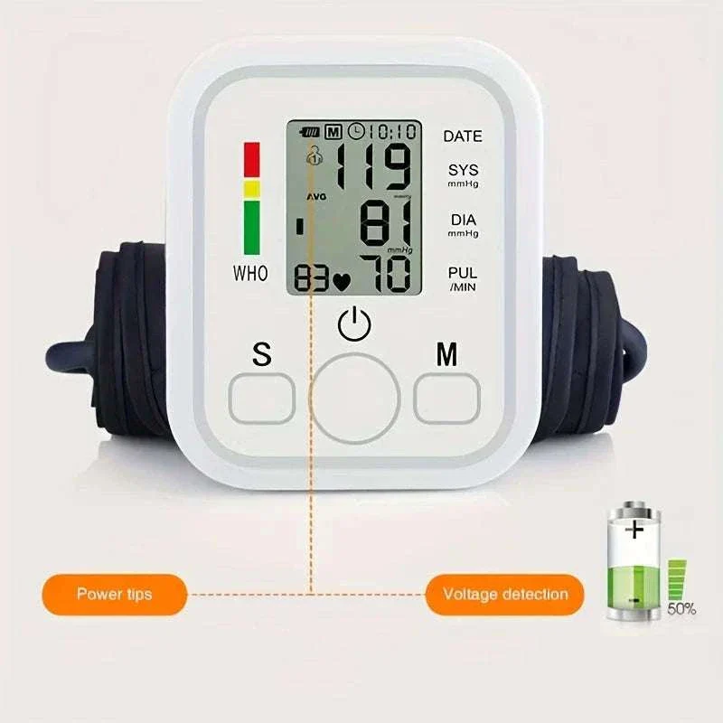 Medical Arm Blood Pressure Monitor with Digital Gauge - Image 6
