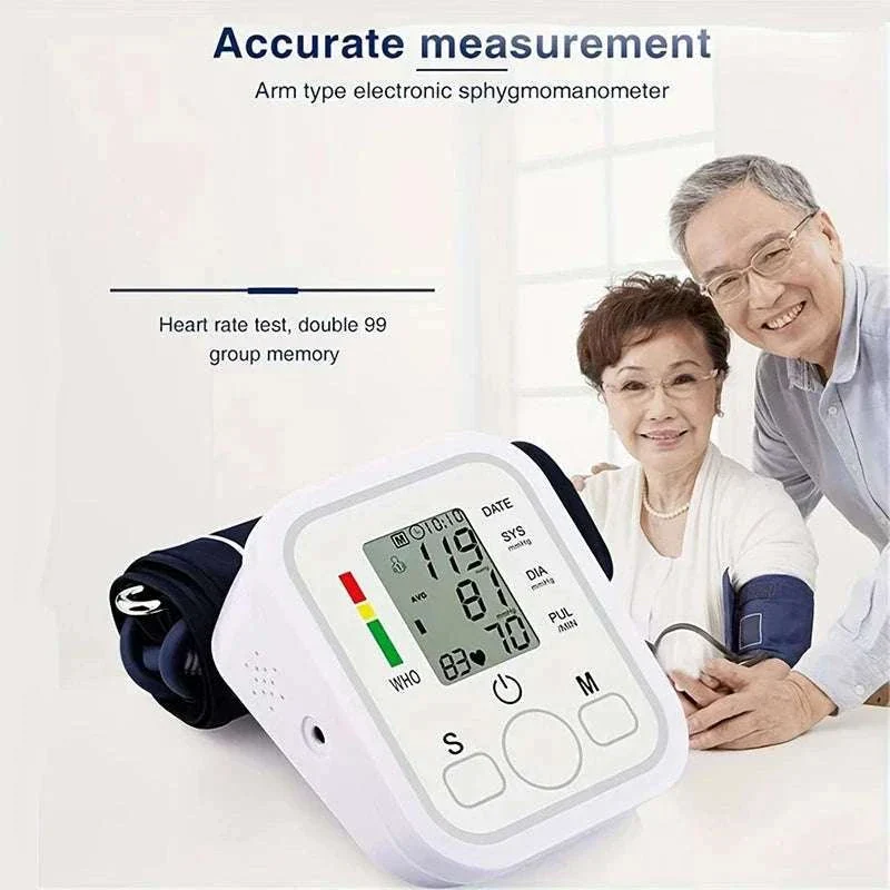 Medical Arm Blood Pressure Monitor with Digital Gauge - Image 7