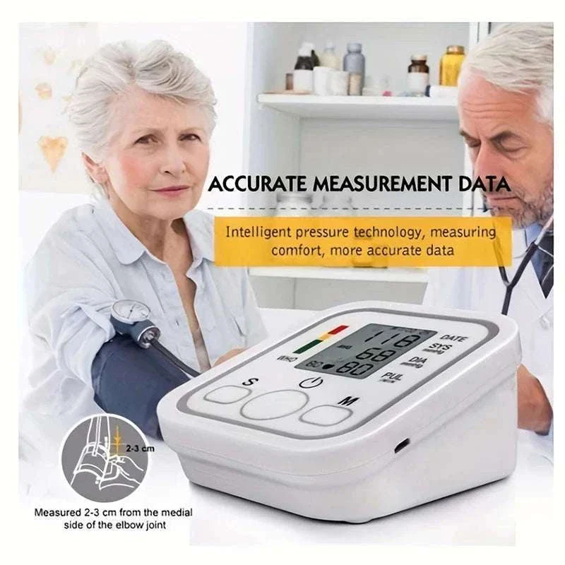 Medical Arm Blood Pressure Monitor with Digital Gauge - Image 8