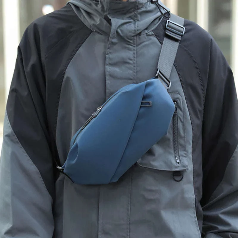 Men Minimalist Outdoor Sports Waist Bag for Hands-Free Carry - Image 3