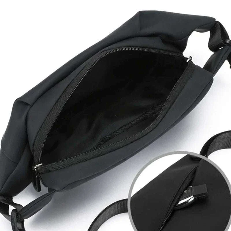 Men Minimalist Outdoor Sports Waist Bag for Hands-Free Carry - Image 5