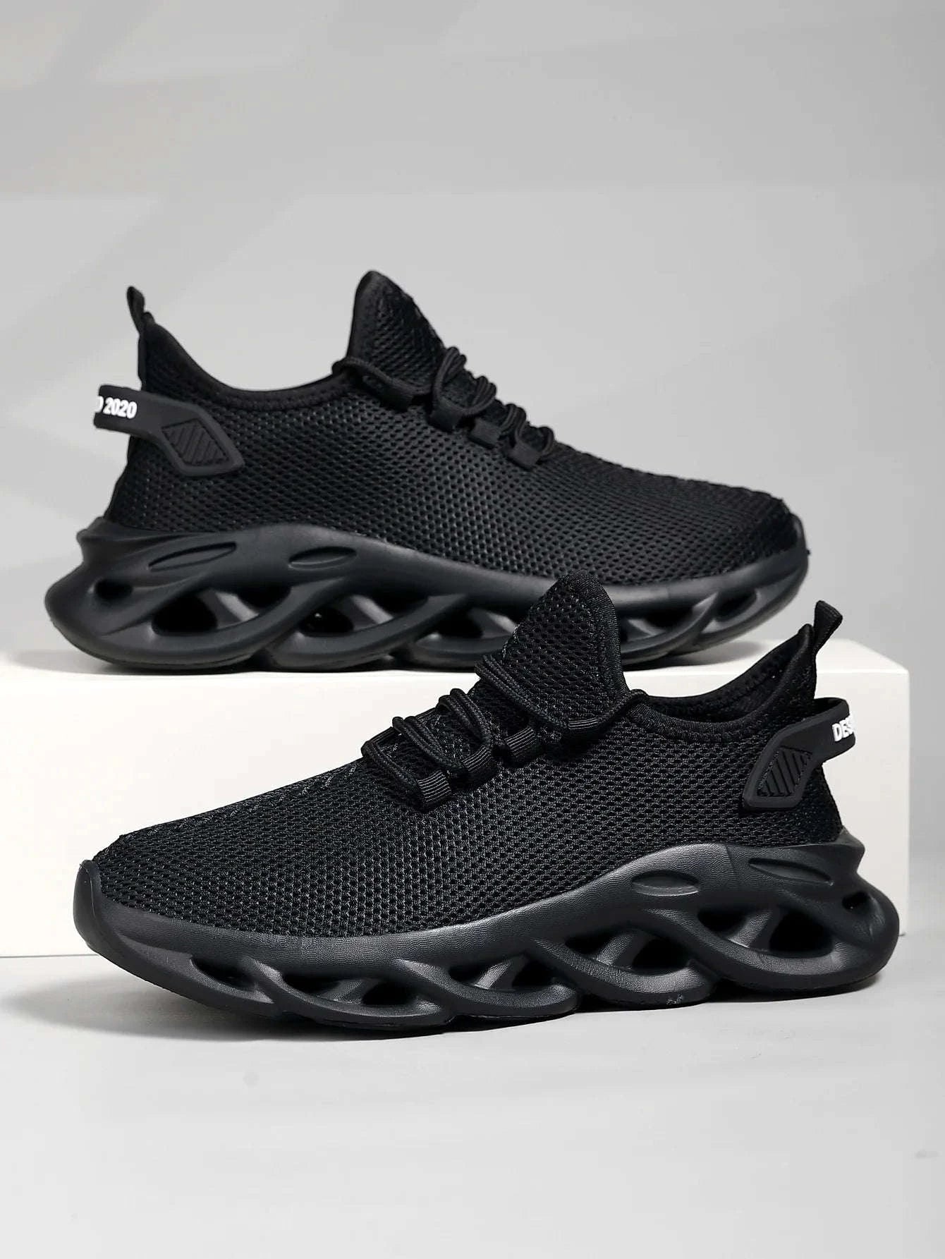 Breathable Running Shoes Lightweight Mesh Sneakers - Image 9