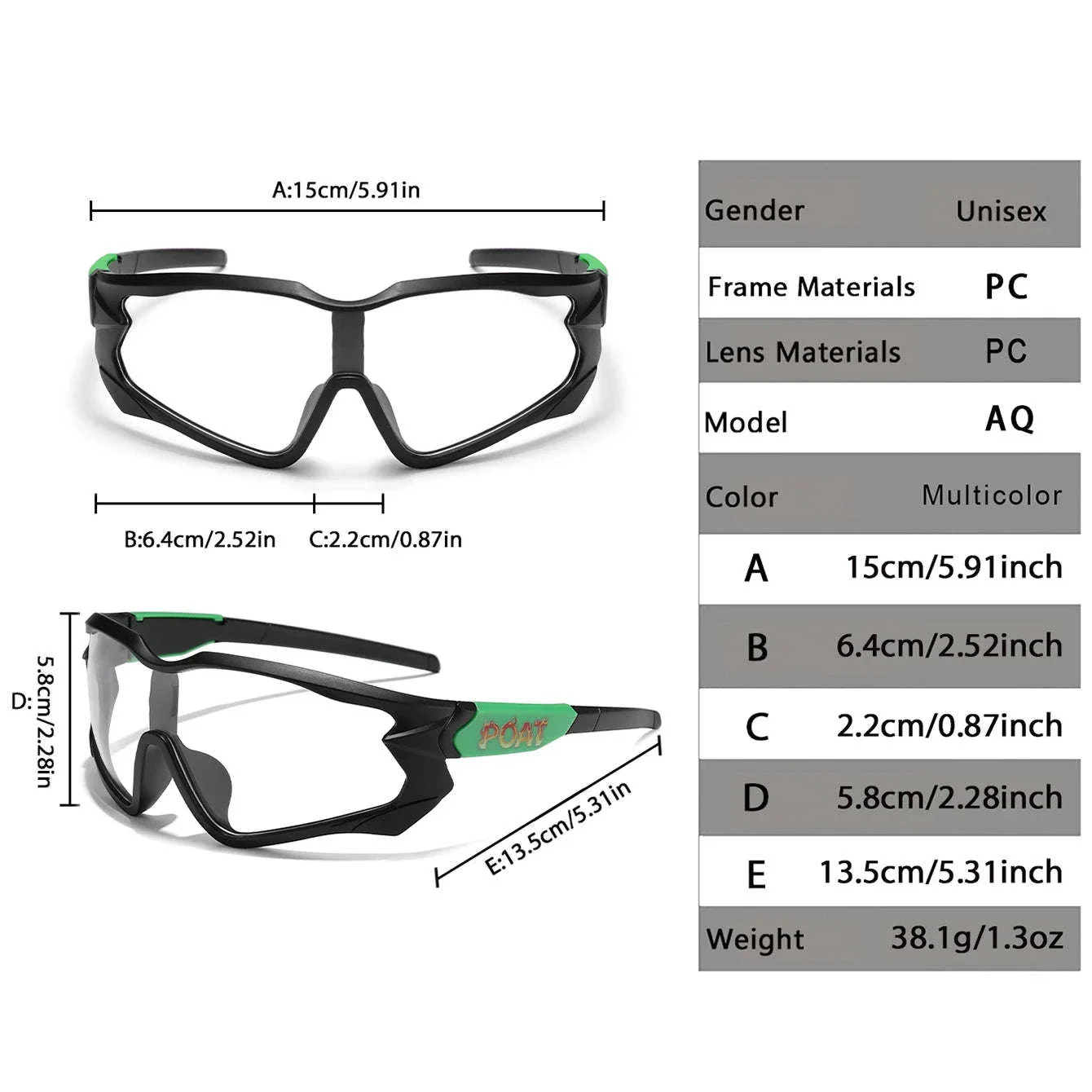 Photochromic Motorcycle Glasses for Outdoor Sports and Riding - Image 9