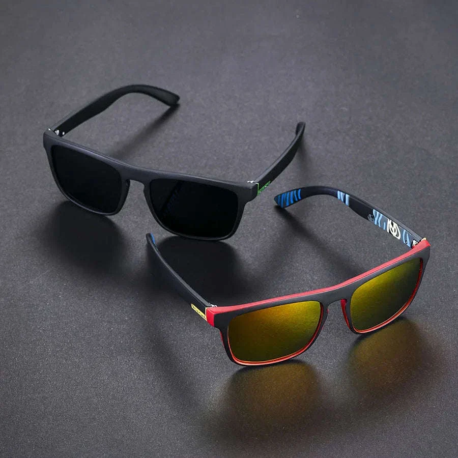 Men's Square Polarized Sunglasses with UV400 Protection - Image 15